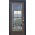 36 x 96 Bronze Oak Door - No Storm - 9' Ceilings Only