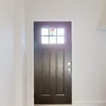 Black 6 Lite Exterior Door