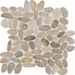 Creamy Sand Pebble Floor