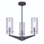 Matte Black Joni Chandelier