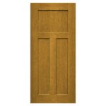 3068-Craftsman-3Panel-Mahogany-HensonOak