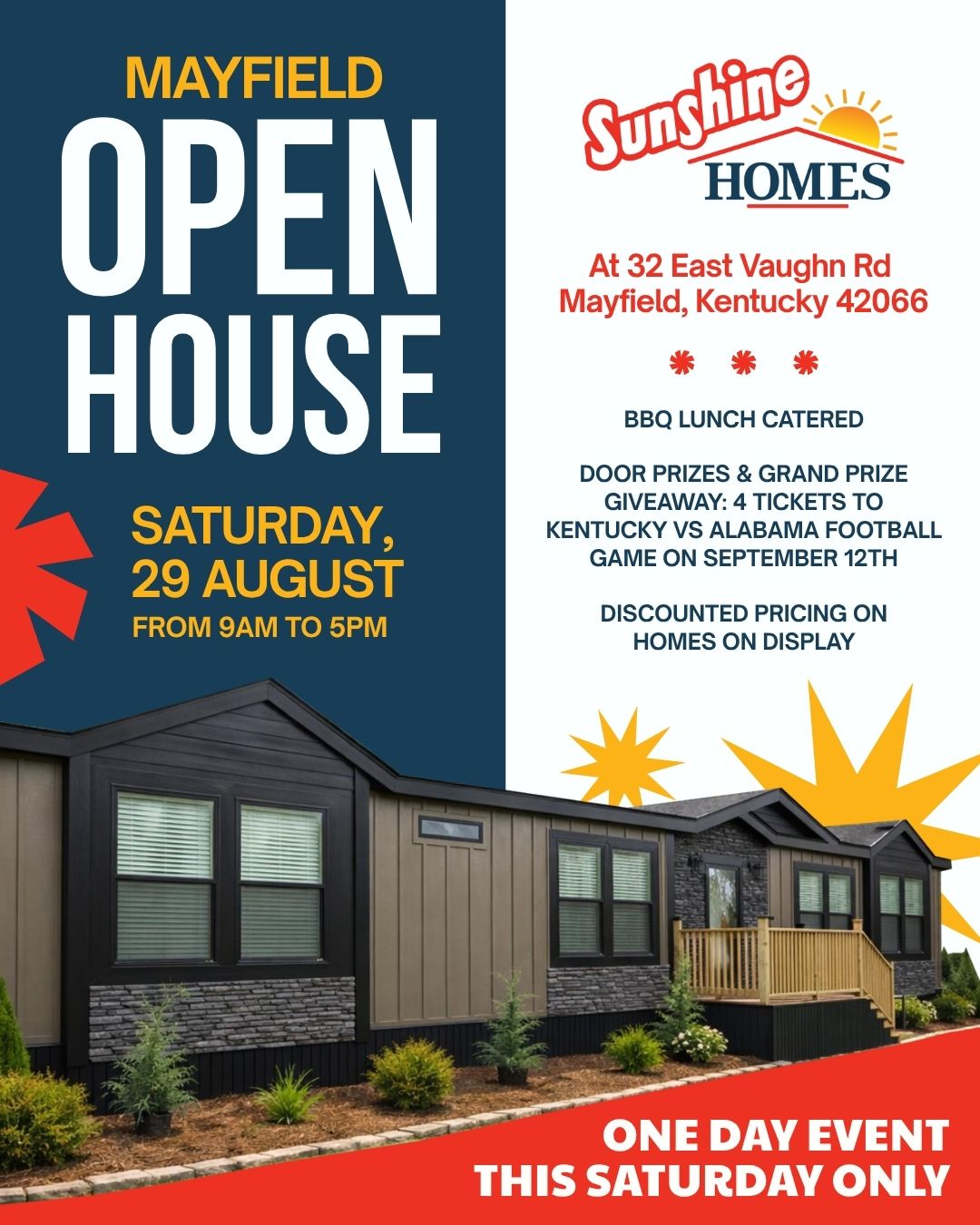 Sunshine Mayfield Open House